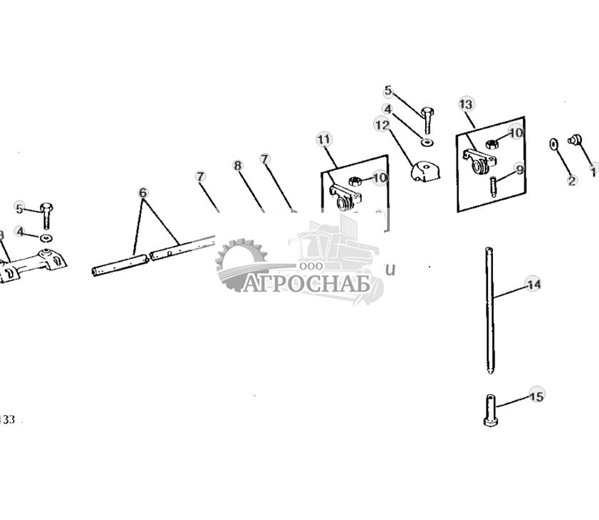 Rocker Arms And Rocker Arm Shaft 